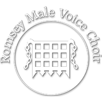 Romsey male voice choir logo.