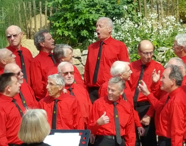 Entertaining visitors at cornwall's eden project.