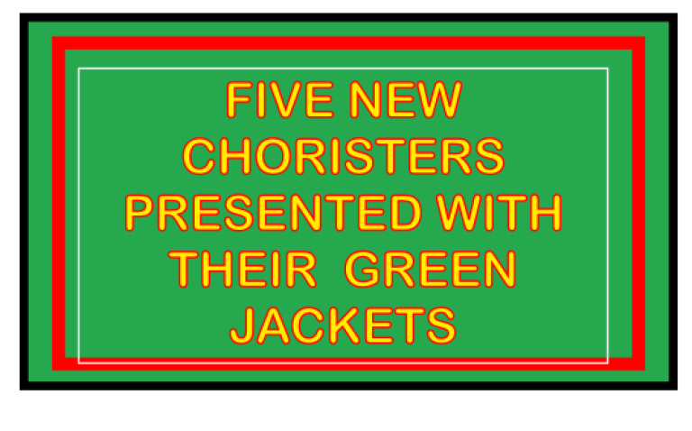5 GREEN JACKETS
