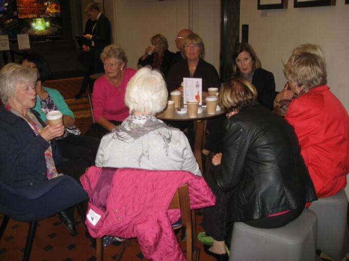 The Ladies getting ready for the concert