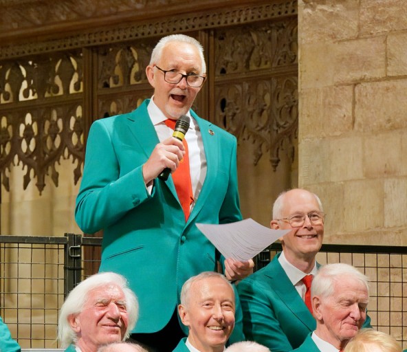 Chairman Kevin's humour entertains