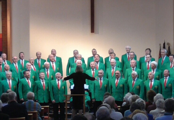 Chandlers Ford Methodist Church concert with Radcliffe on Trent MVC.