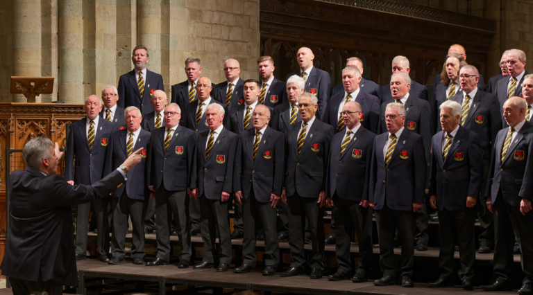 Our friends Treorchy Male Choir